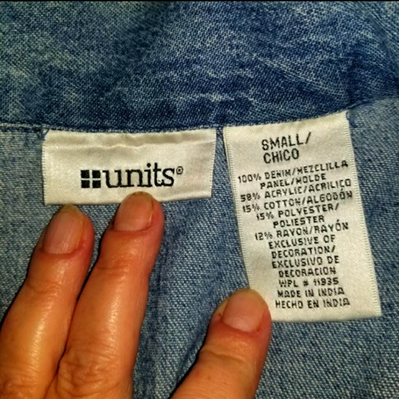 Units Boho Jean Jacket - Picture 5 of 5